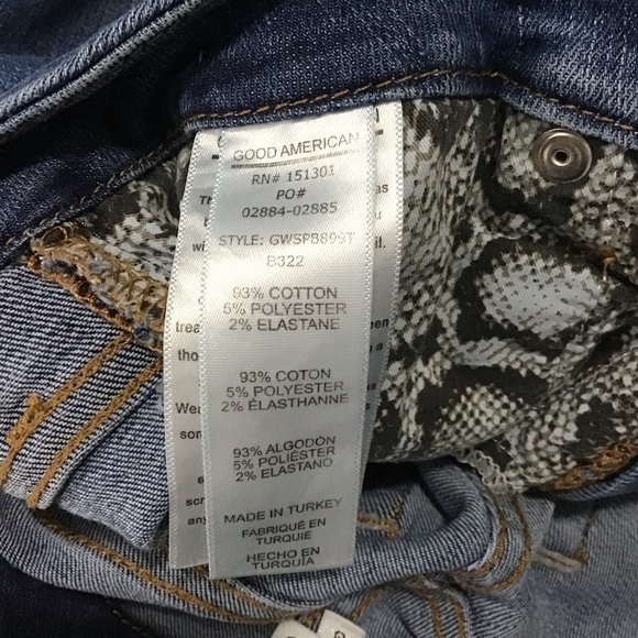 Good American Good Waist Skinny Jeans Size 27. - Picture 10 of 10